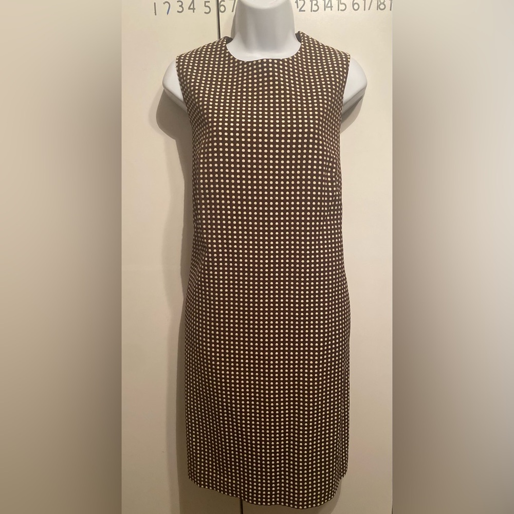Issac MIZRAHI beautiful brown dress